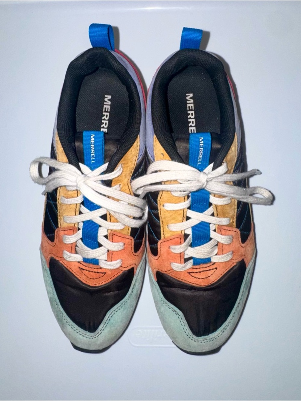 Merrell Alpine 83 Suede Colorblock Retro Sneakers - Picture 5 of 14
